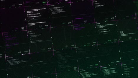 computer code display