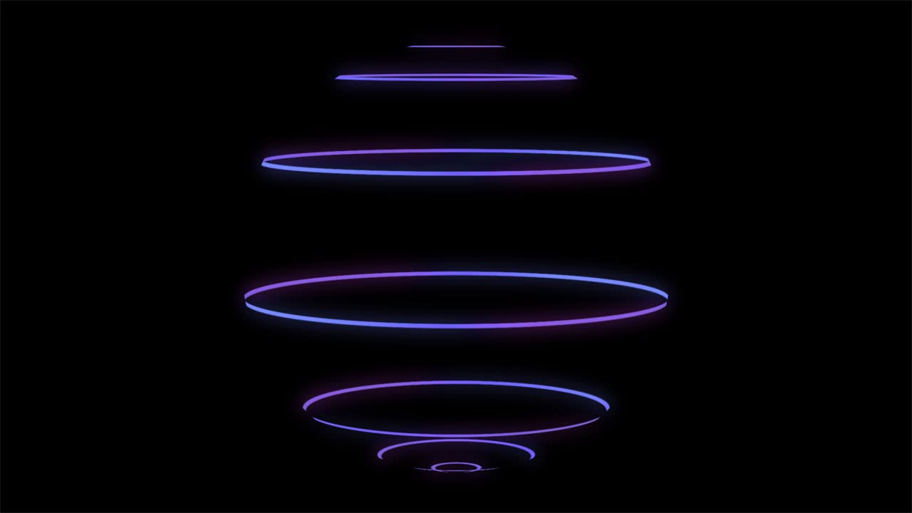 3d effect abstract background. glowing neon light sphere, laser show, blank space, disco ball, esoteric energy. 4k looped animation