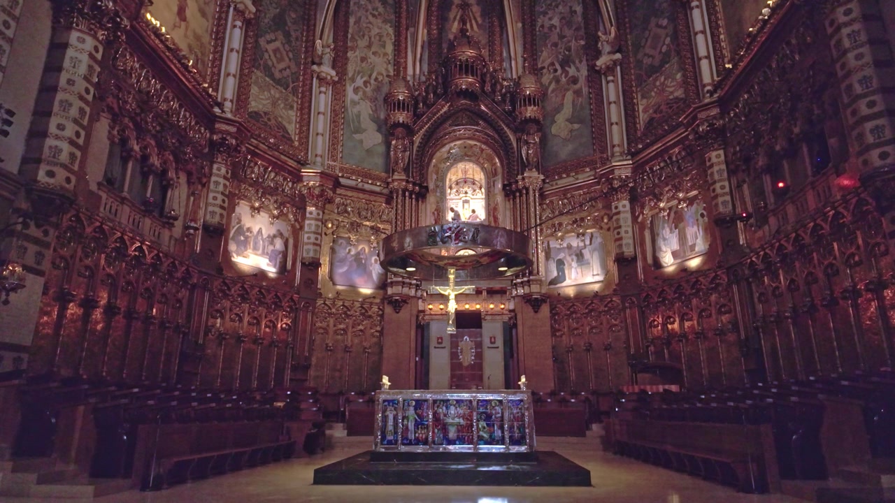 Montserrat, Espanha, 20 de agosto de 2025, Abadia de Montserrat