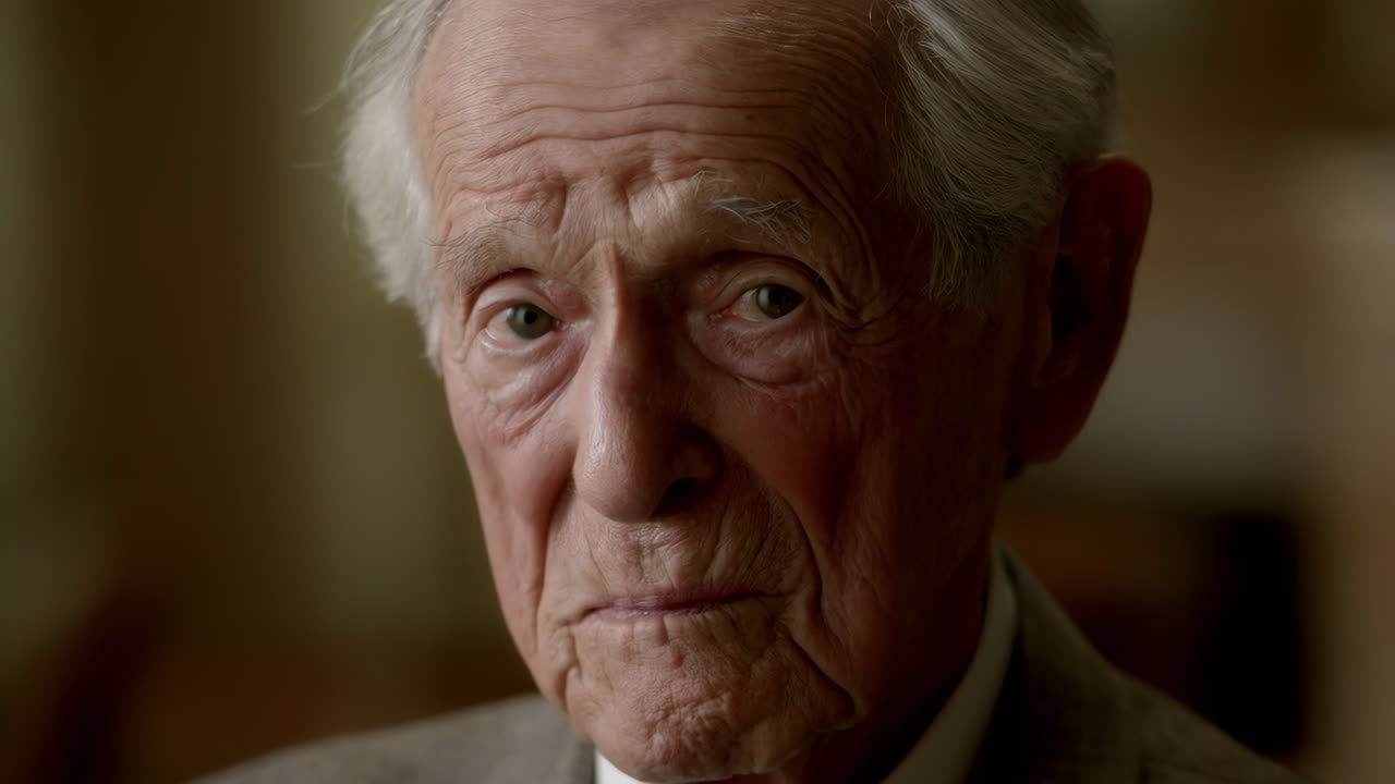 портрет пожилого человека