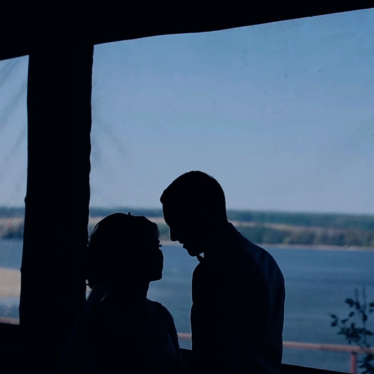 사랑스러운 결혼 부부