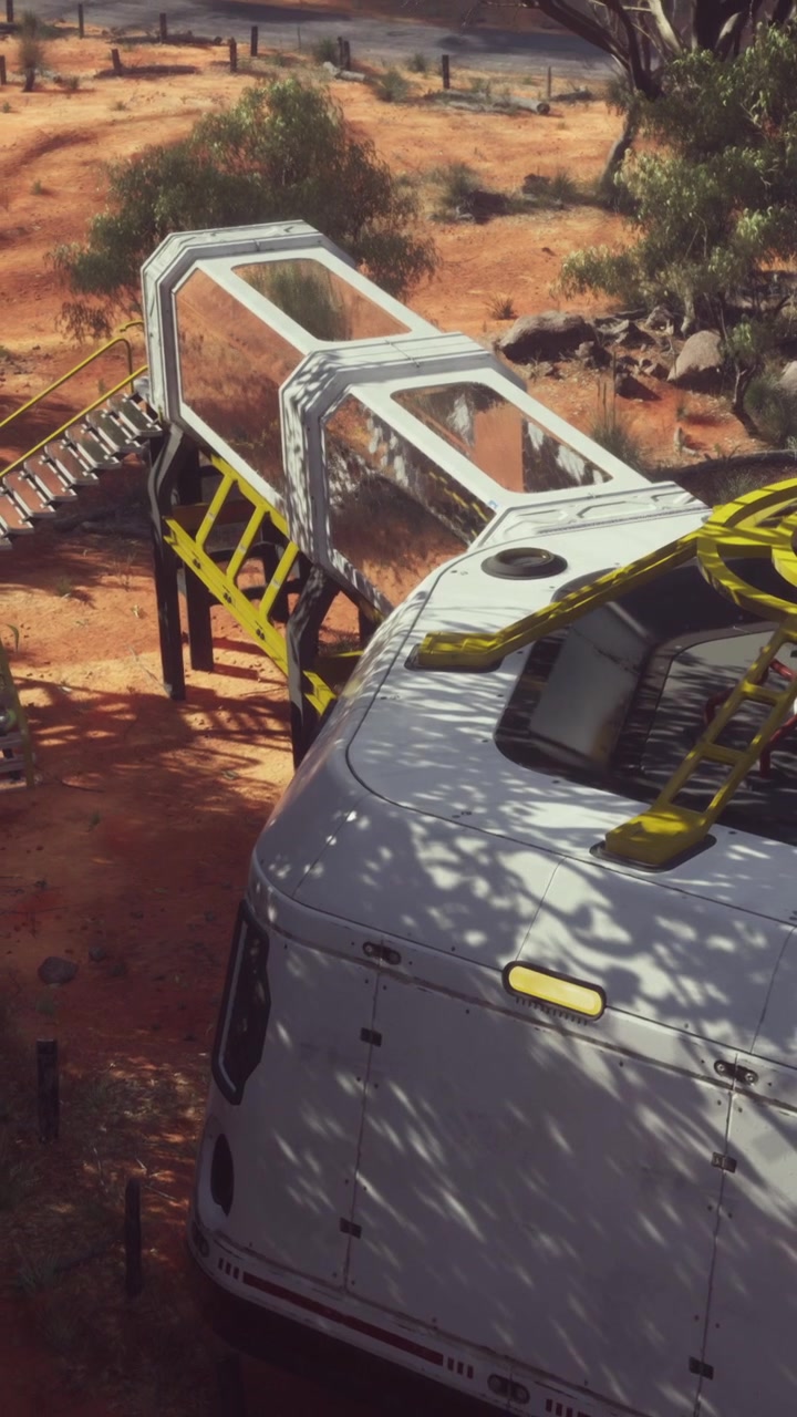 Innovative design of a transport module in a remote desert area