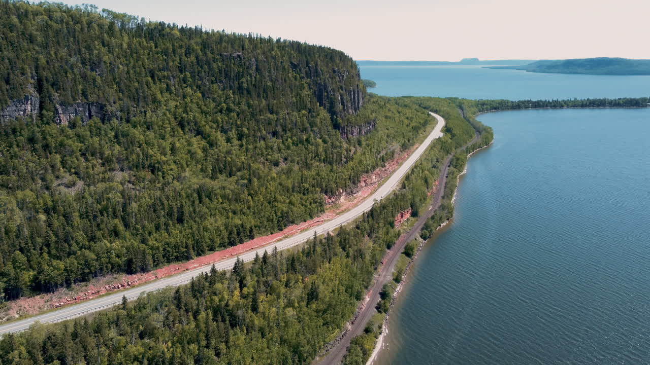 Ontario Lake Superior Highway Aerial - 003