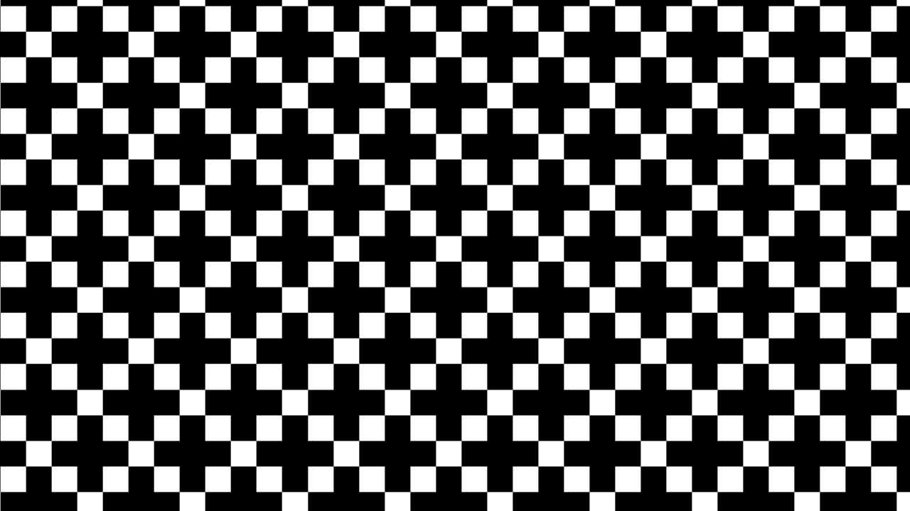 fondo de movimiento cgi abstracto con superficies cuadriculadas en movimiento en un bucle sin fisuras perfecto