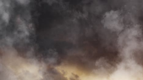 a thunderstorm occurs inside a cumulus cloud