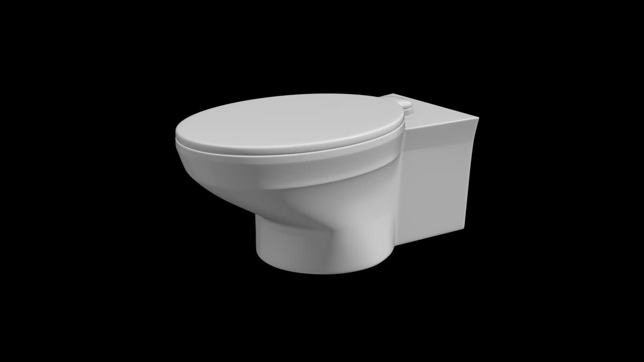 Modern Wall-Mounted Toilet
