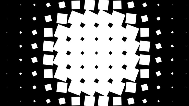 Abstract Motion Graphics Transitions with Geometric Shapes