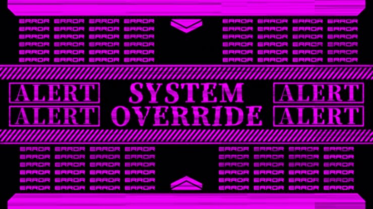 SYSTEM OVERRIDE!! Transitions. 1080p - 30 fps - Alpha Channel (4)