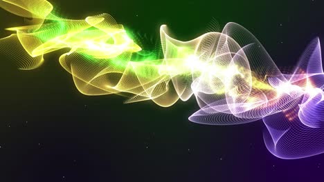 plasma esfera remolino onda 4k realidad bucle fondo de movimiento creativo.