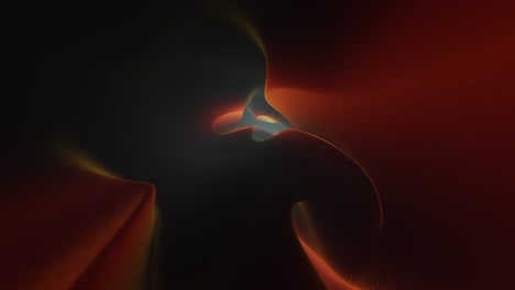 abstract sci-fi dynamic animation of 3d tunnel, 4k background