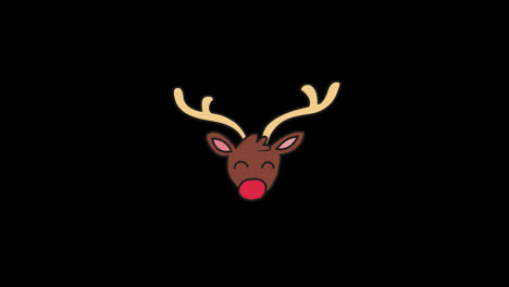 Christmas-deer-icon-animation-transparent-background-with-alpha-channel