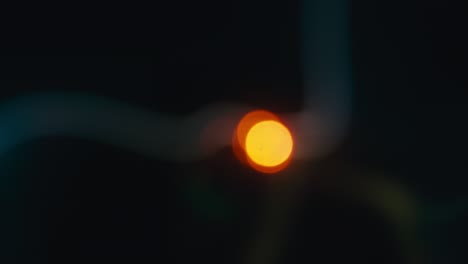 abstract background with filaments and connections in black space