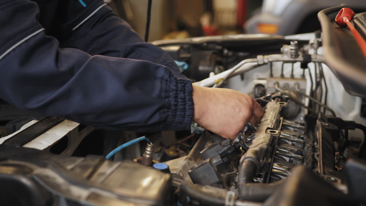 reparación de motores de automóviles por mecánico