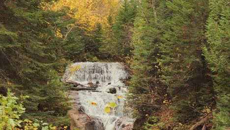 4k video of sable falls in michigan