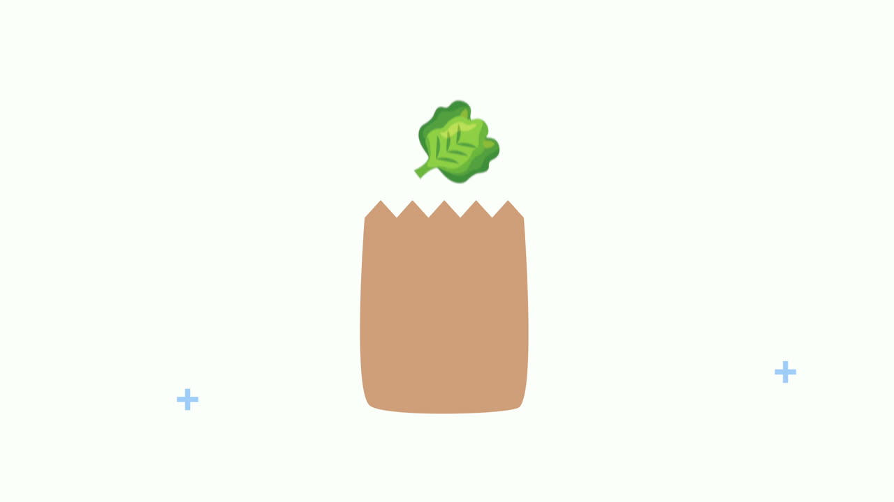 신선한 건강한 음식, 종이 봉투