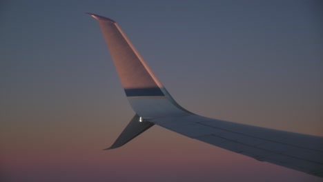 Split-Tip-Winglet-Design-of-the-Boeing-737-Max-Plane-in-Flight-at-Dusk