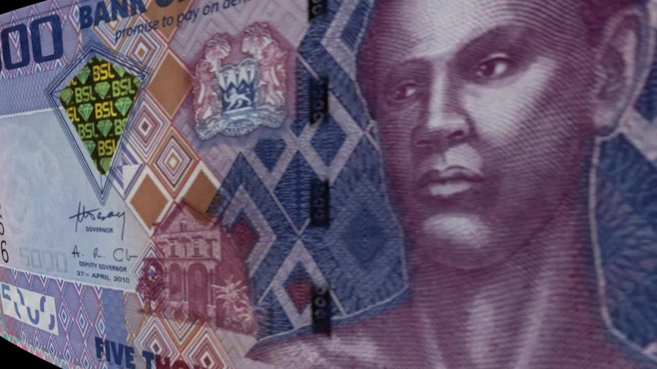 Sierra Leone 5000 Leone Banknot Görselleri