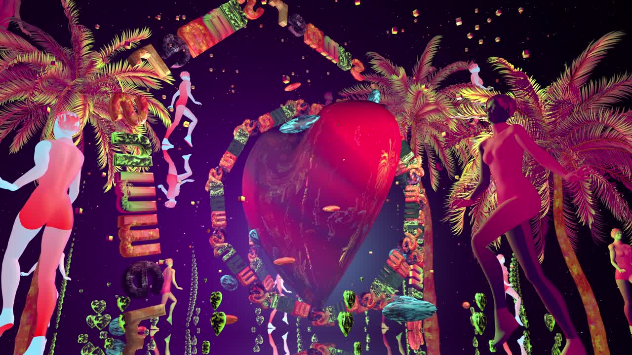 Dancing girls VJ Loops 4K