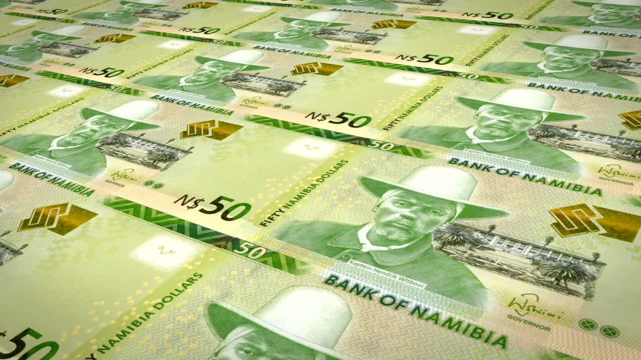 나미비아의 50달러 지폐, 현금, 루프