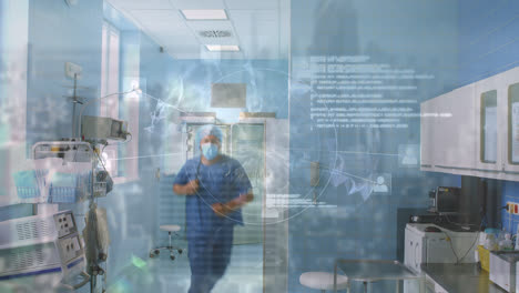 animation of data processing over diverse doctors running
