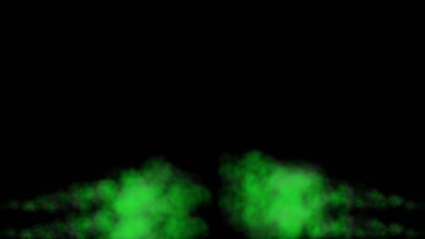 smoke blowing color particles animation motion graphics
