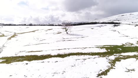 Winter-Snow-Mountain-Aerial-View