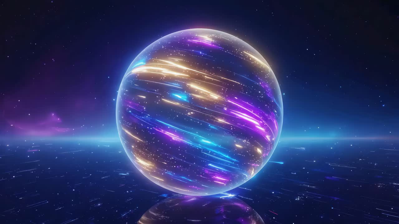Abstract Sphere in Cosmic Space