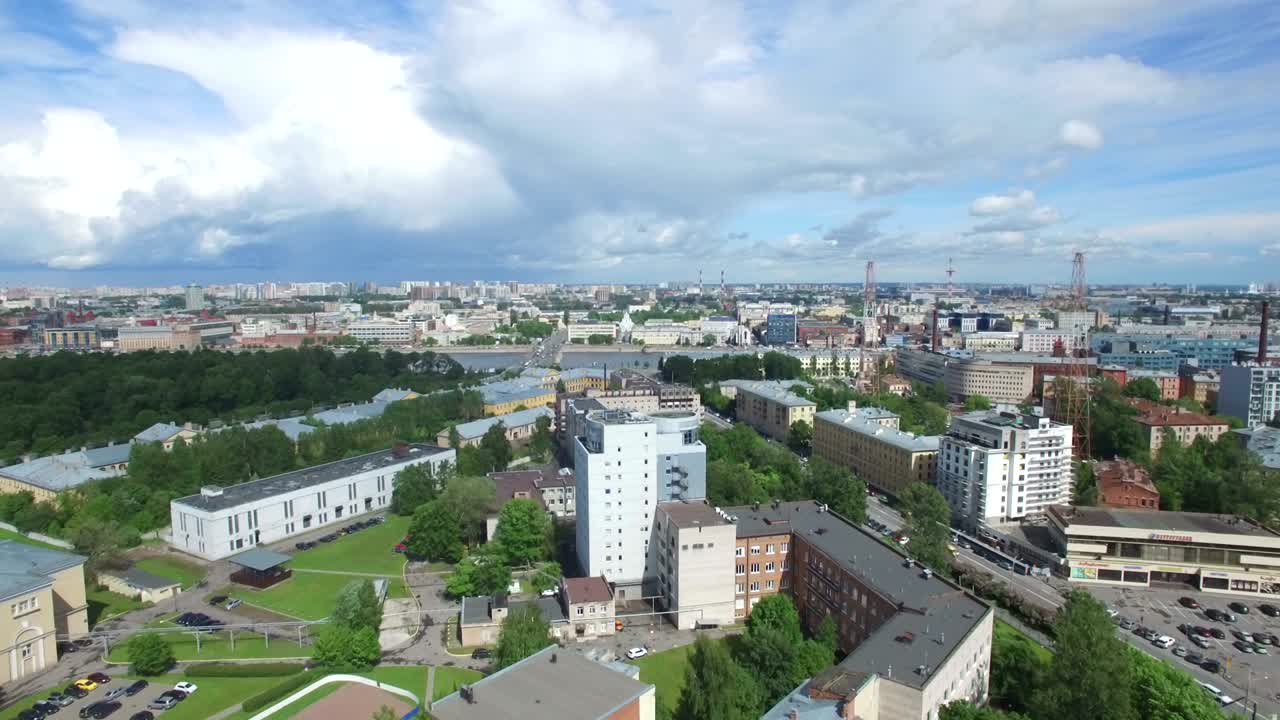 стрельба из летающего квадрокоптера города санкт-петербурга часть 1