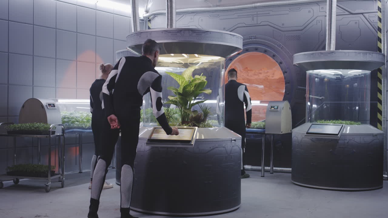 Space Station Greenhouse Exhibit