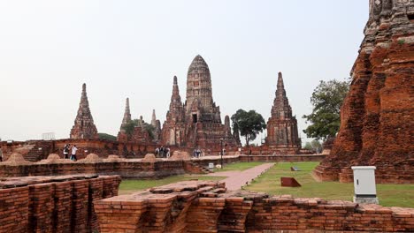 vista panorámica de las ruinas del antiguo templo