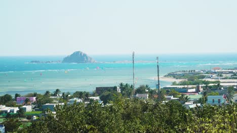 Panoramic-view-overlooking-My-Hoa,-Phan-Rang-kitesurfing-lagoon