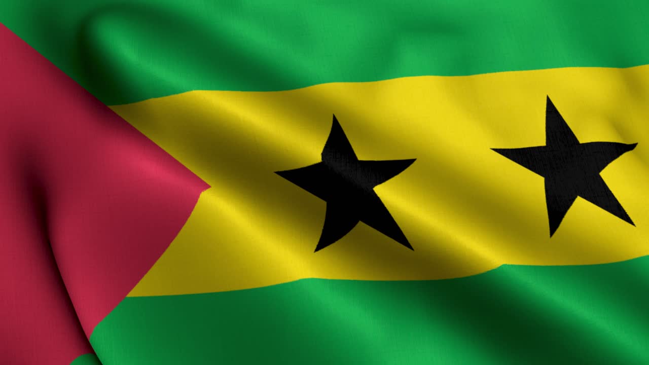 S&atilde;o Tom&eacute; and Pr&iacute;ncipe Flag