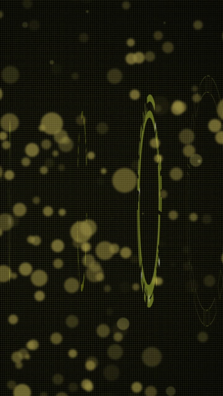 animación de puntos brillantes sobre el escaneo de los telescopios