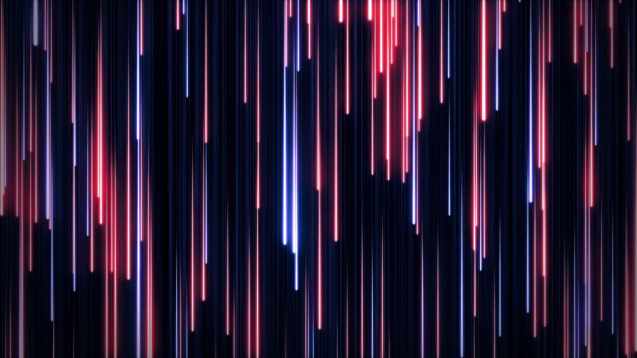 Neon Vertical Lines Background