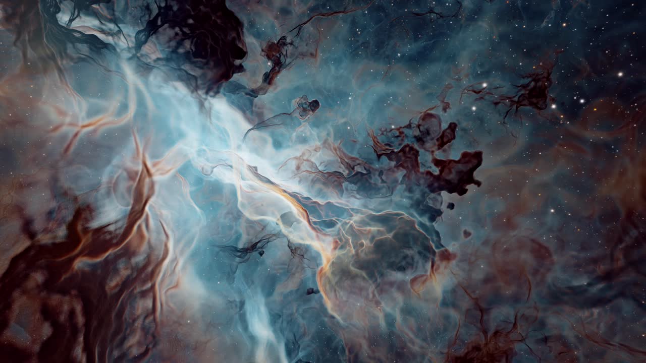 Une nébuleuse époustouflante dans l'espace profond