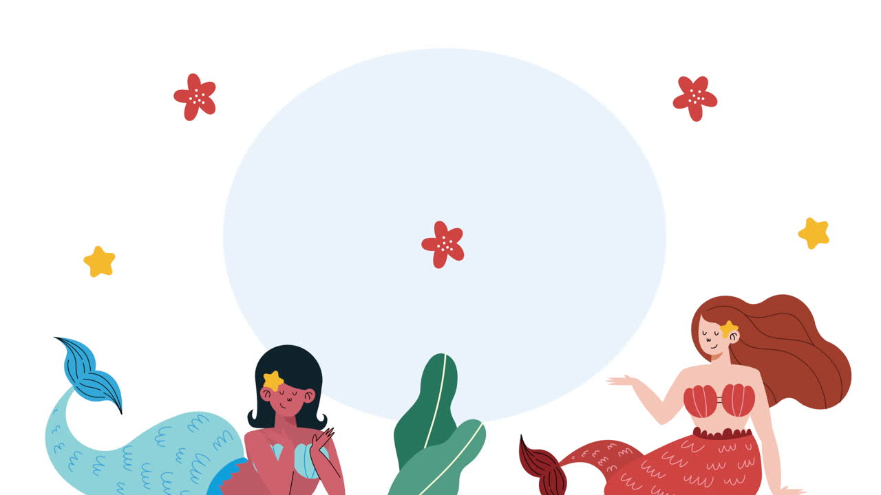 3 개의 아름다운 동화 해녀와 별 애니메이션