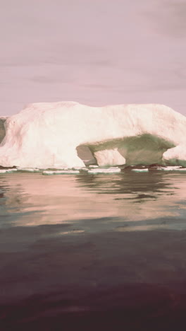 iceberg in the ocean