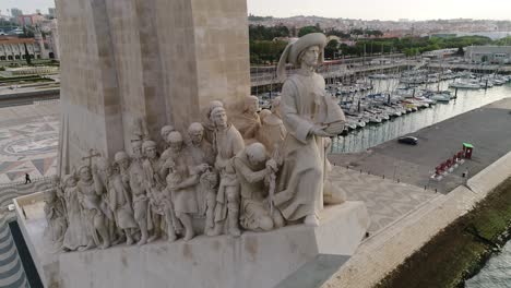 Vista-Aérea-Del-Monumento-A-Los-Descubrimientos-Padrao-Dos-Descobrimentos