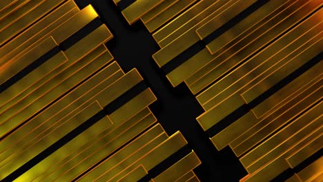 patrón geométrico de oro abstracto