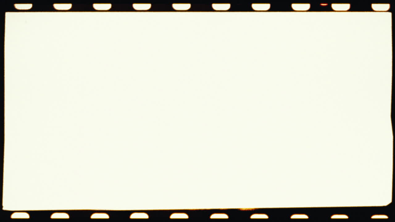 marco de película en blanco