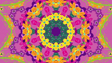 fondo con patrón floral en bucle