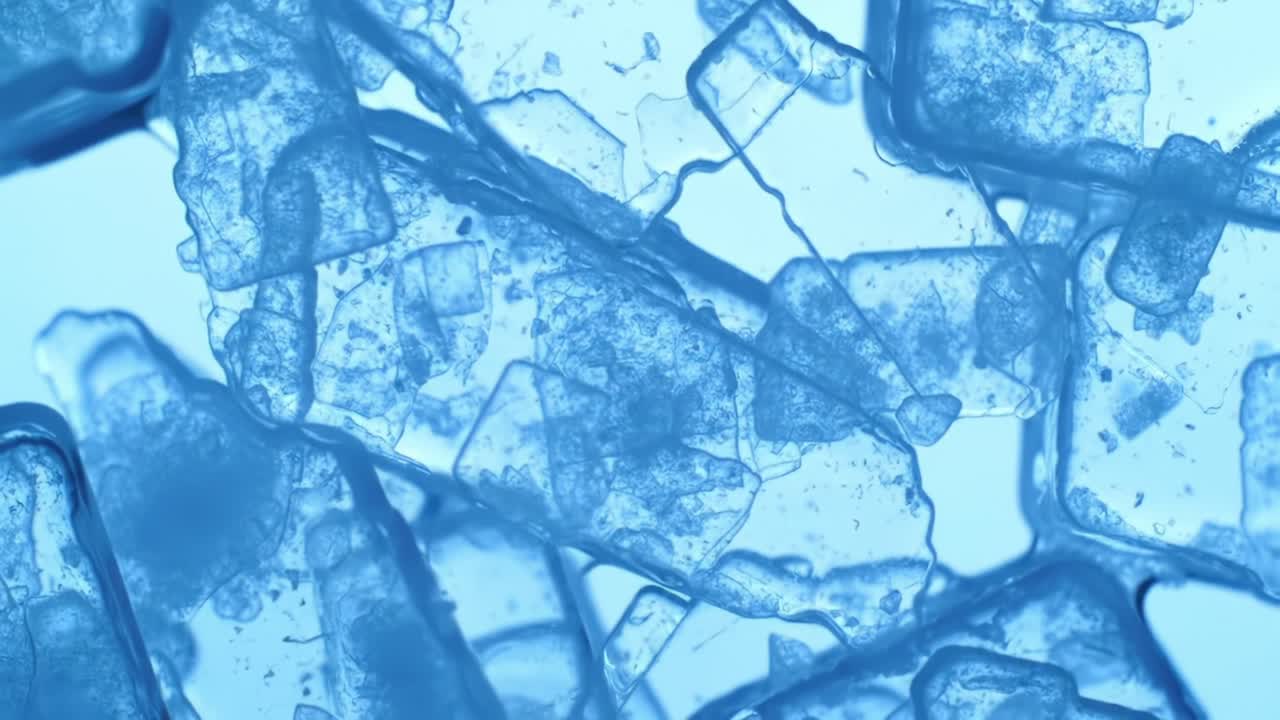 Exploring the Beauty of Ice Crystals Under a Microscope in Remarkable Detail