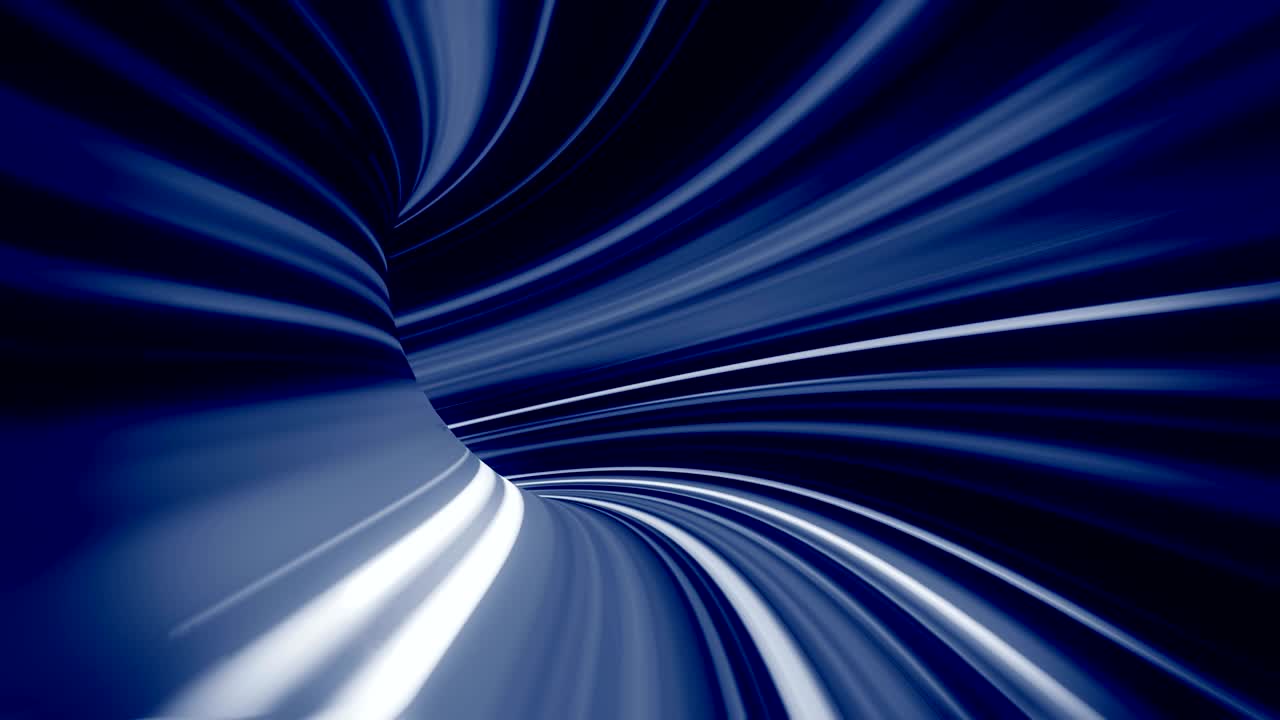 4K Abstract Warp Tunnel.