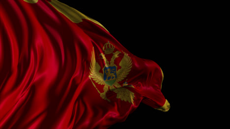 waving macedonian flag