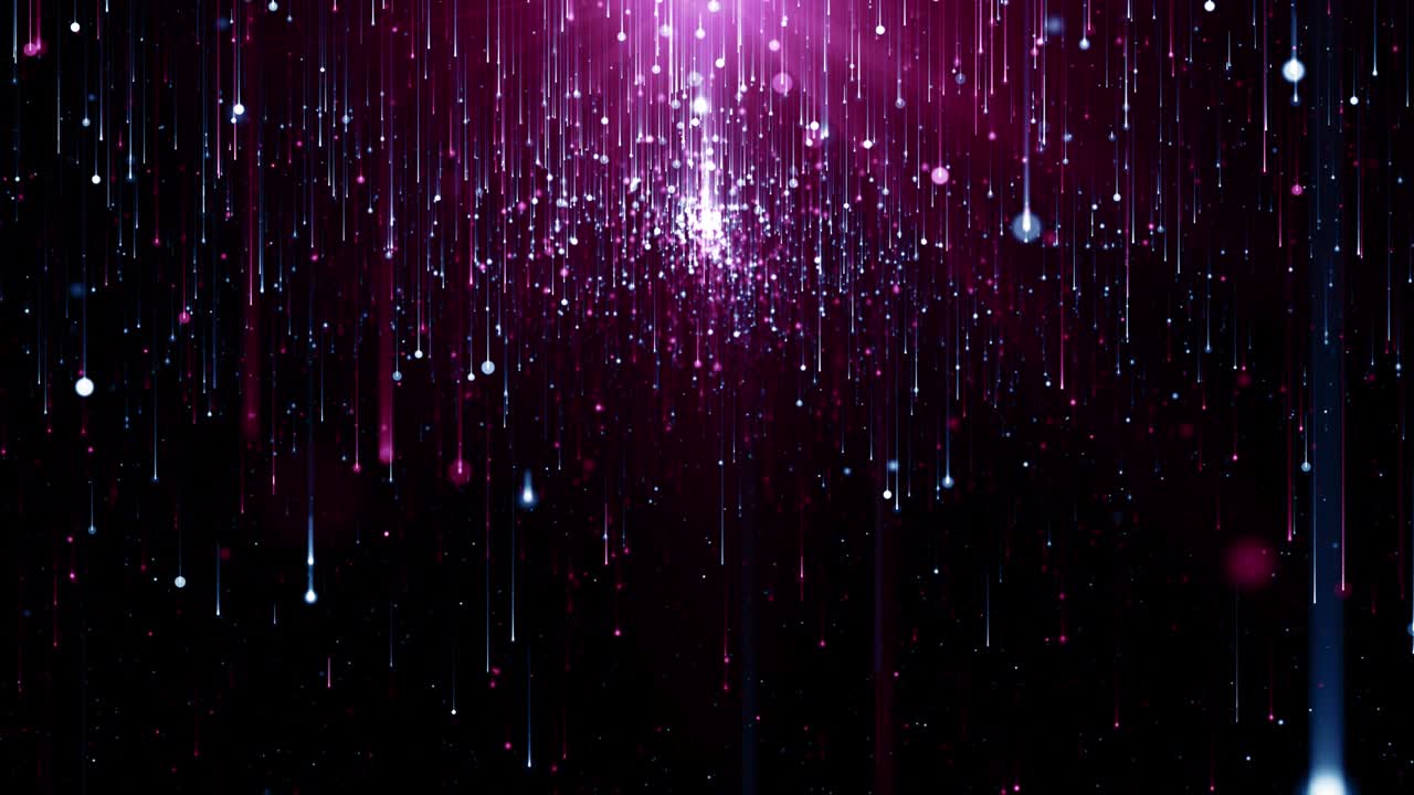 Particles dust abstract light bokeh motion titles cinematic background loop