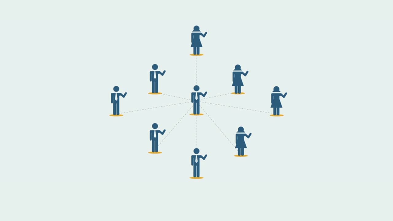 Human icon, Connecting people, business network. social media icon.