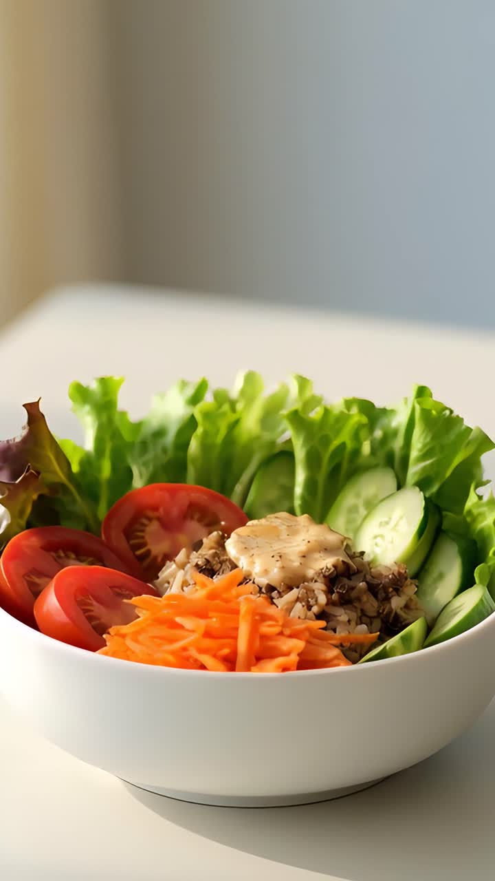 Salad Makanan Sehat 4K