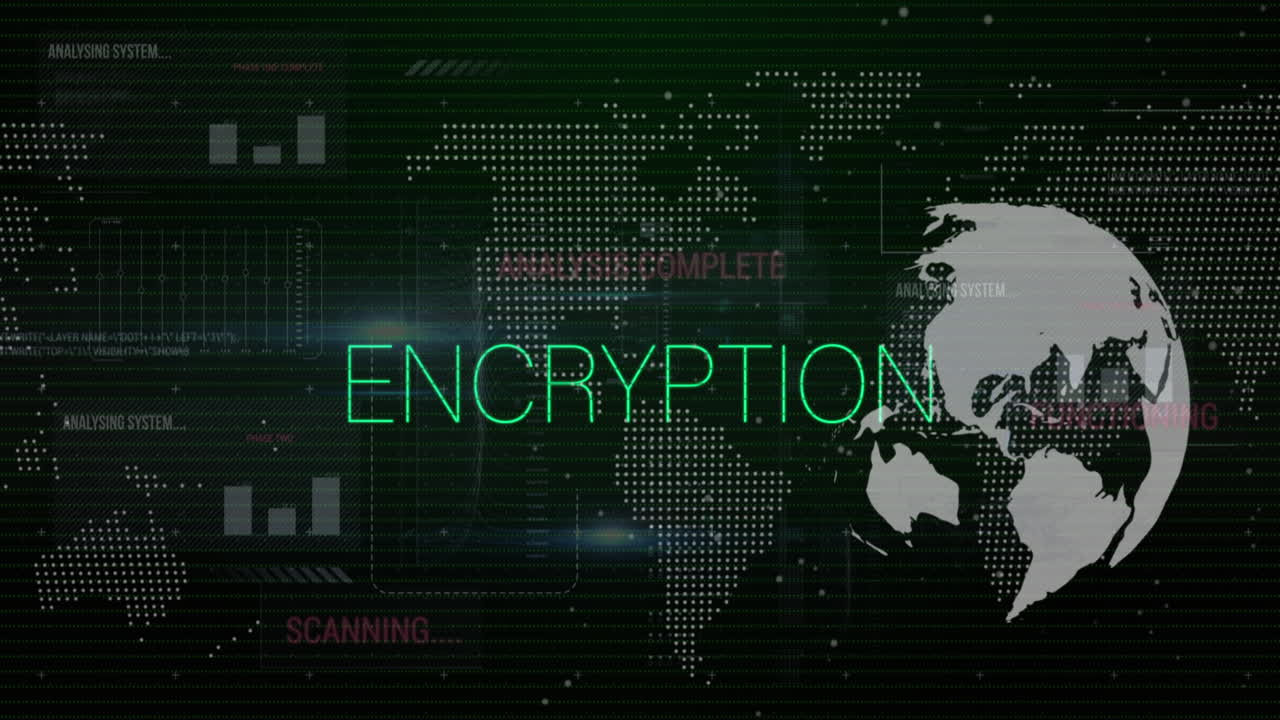 암호 텍스트, 지구, 세계 지도, 통계 및 데이터 처리의 애니메이션