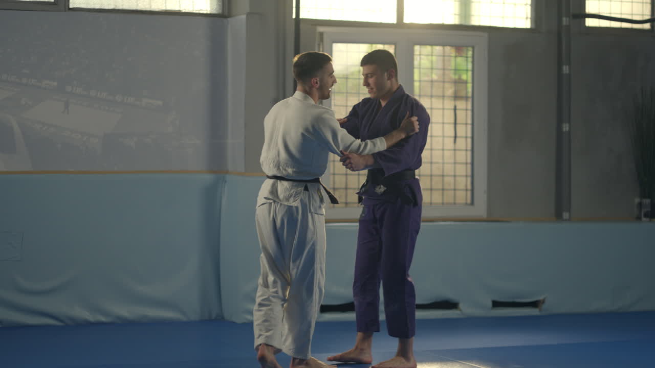 Martial Arts Sparring Session