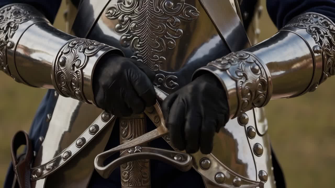 Medieval Armor and Swords